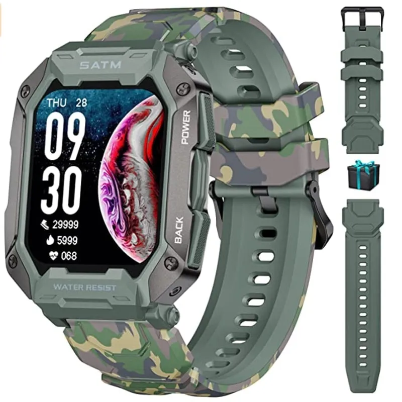 LIGE New Smart Watch For Men Bluetooth Full Touch Screen 5ATM Waterproof Watches Sports Fitness Smartwatch Man Relogio Masculino