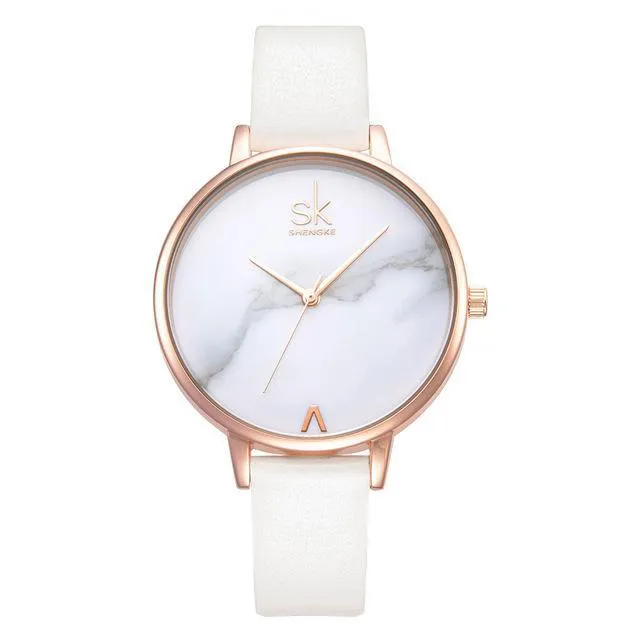 LOLA Marble Dial Watch