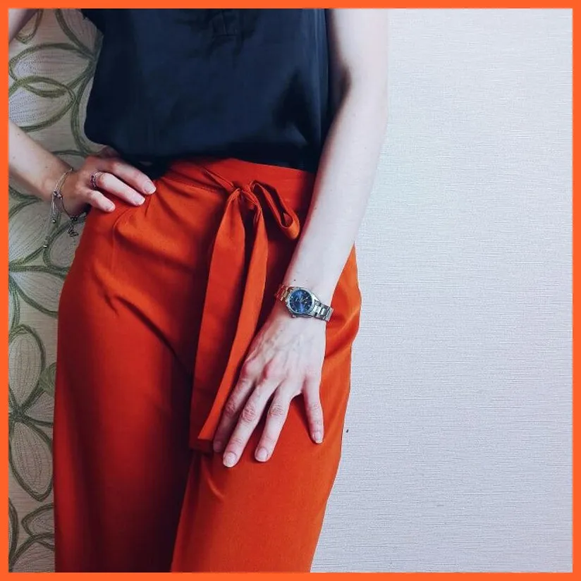 Luxury Brand Fashion Watches  | Women Rhinestone Stainless Steel Quartz Slim Wristwatches
