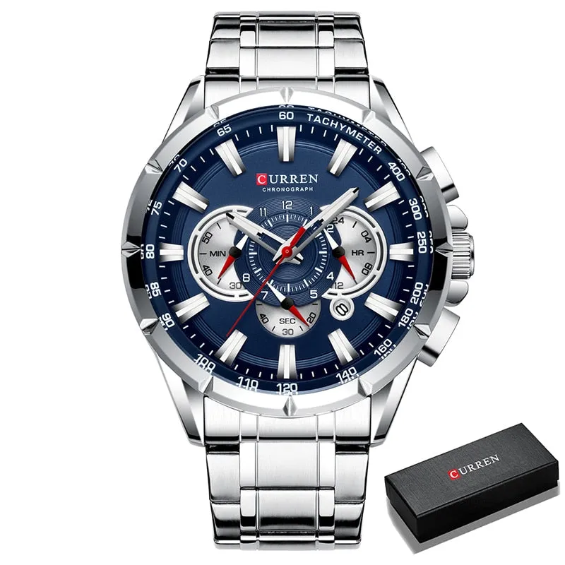 Luxury Chronograph Quartz Men's Watch