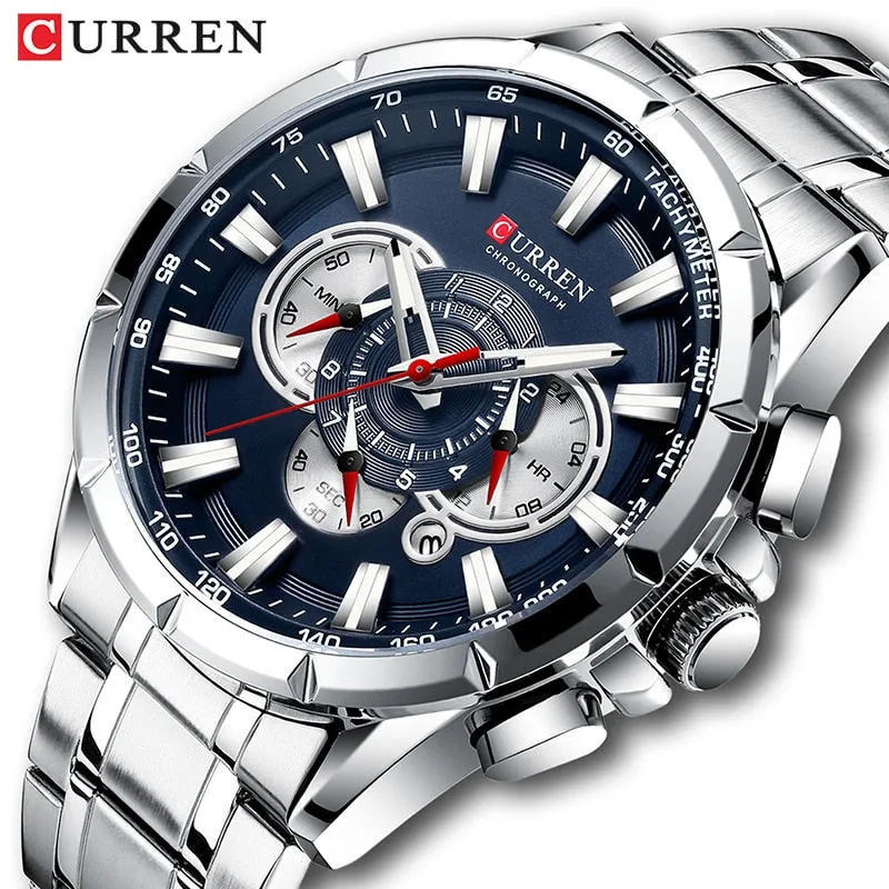 Luxury Chronograph Quartz Men's Watch