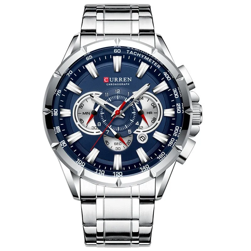 Luxury Chronograph Quartz Men's Watch