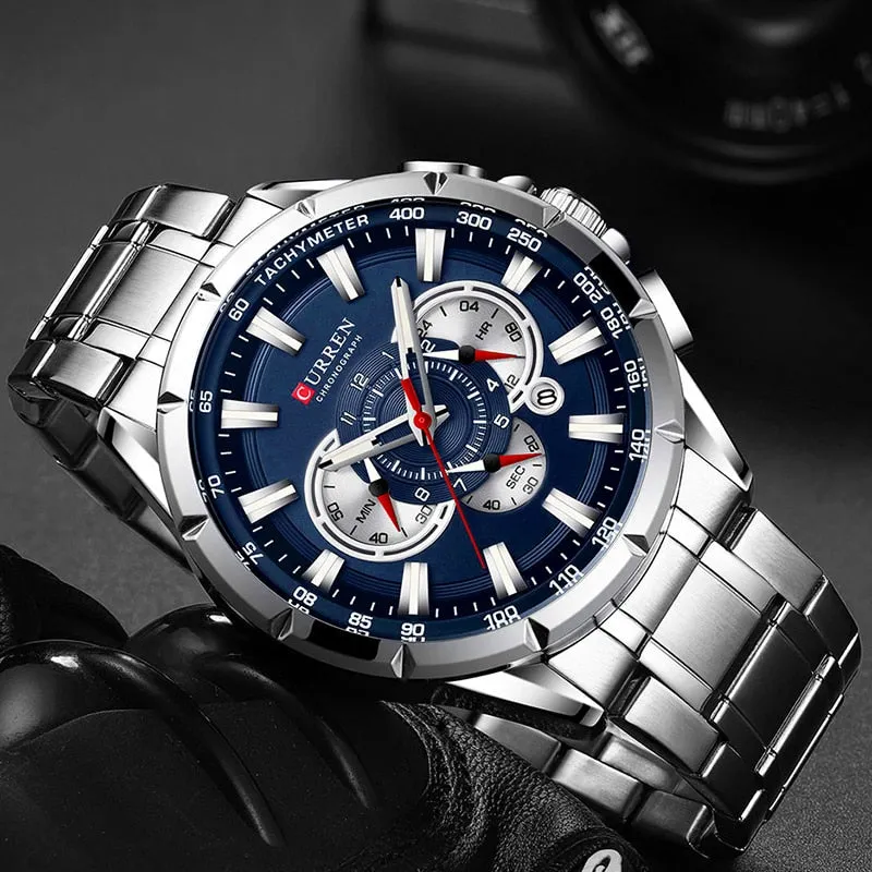 Luxury Chronograph Quartz Men's Watch