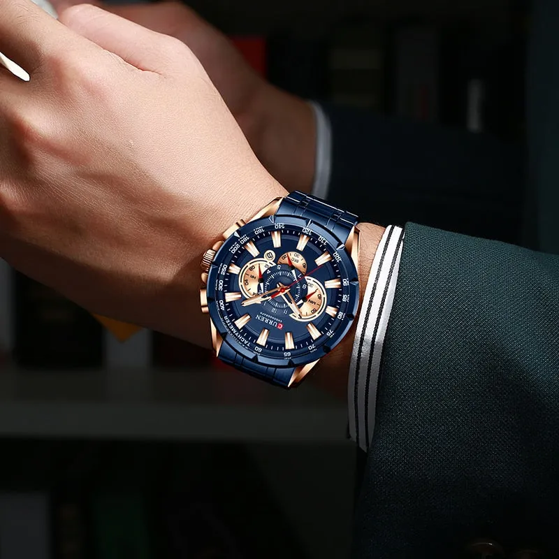 Luxury Chronograph Quartz Men's Watch