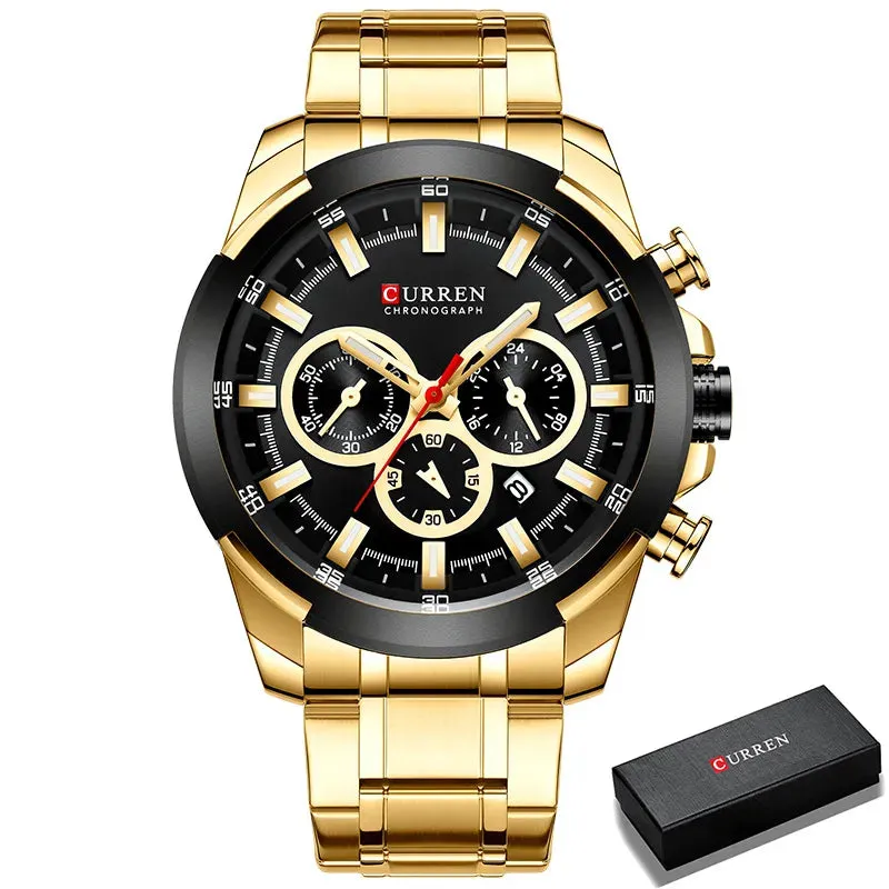 Luxury CURREN Quartz Men's Watch