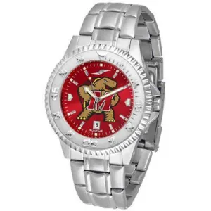Maryland Terrapins Competitor AnoChrome - Steel Band Watch