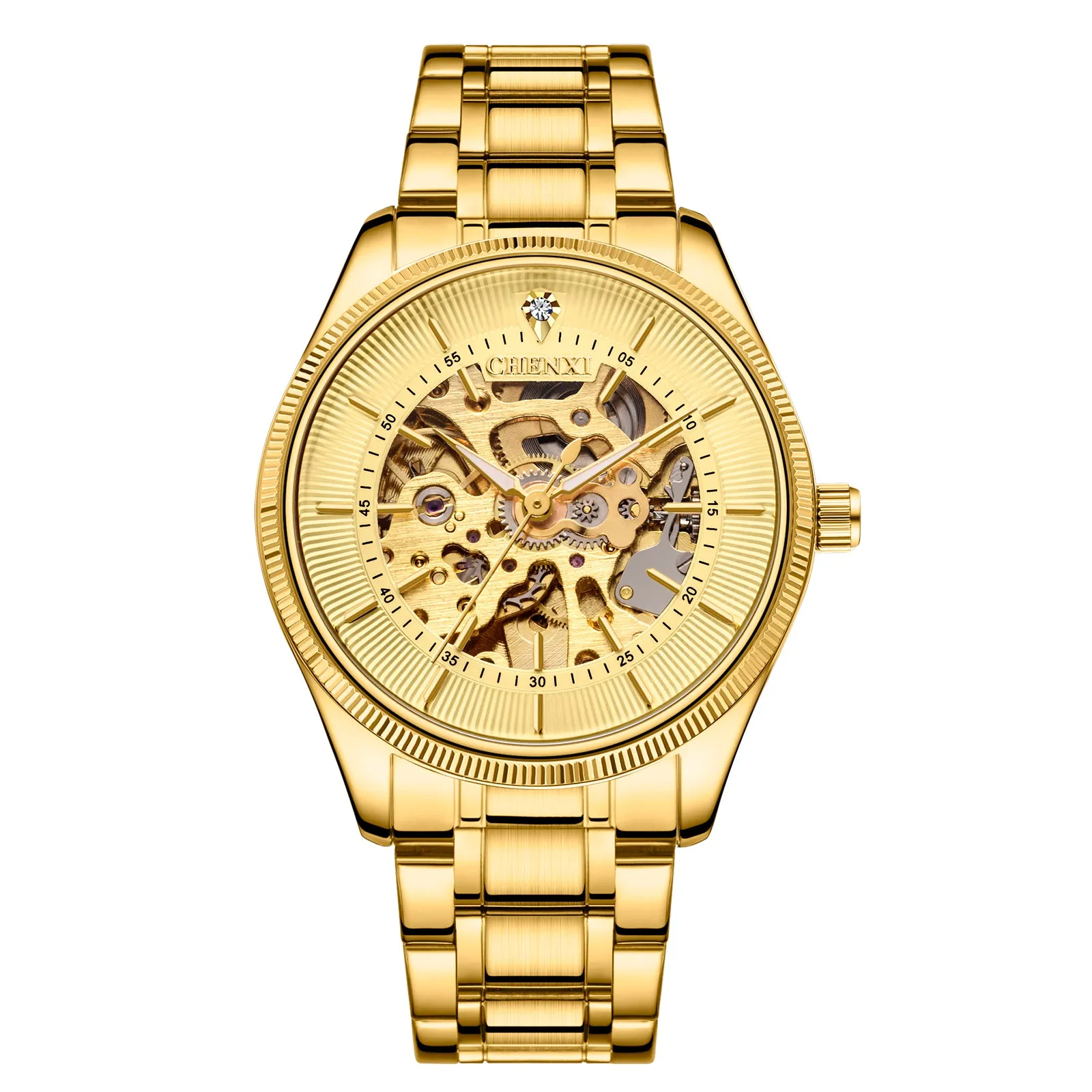 Mechanical men's simple business watch W28CX88803S