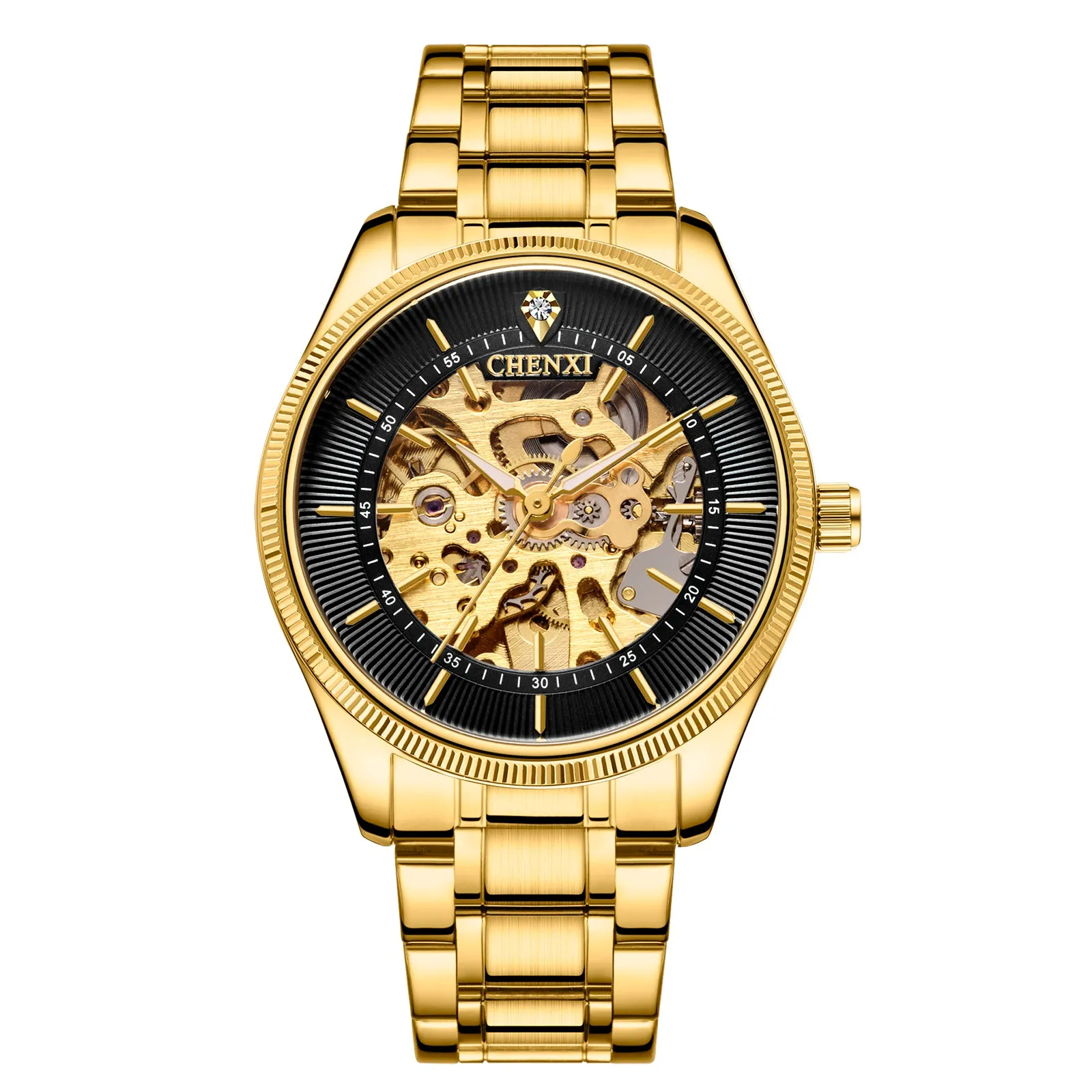 Mechanical men's simple business watch W28CX88803S