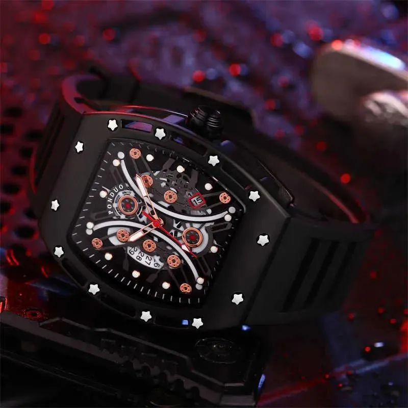 Men's Brand Luxury Quartz Wristwatch Waterproof Clock Relogio Masculino S563282
