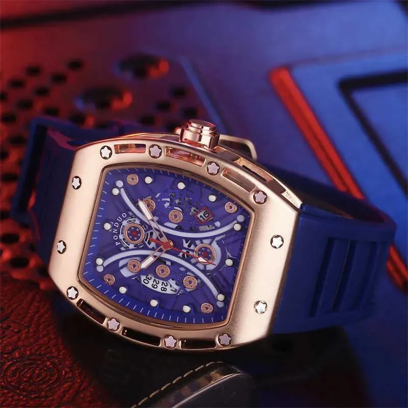 Men's Brand Luxury Quartz Wristwatch Waterproof Clock Relogio Masculino S563282