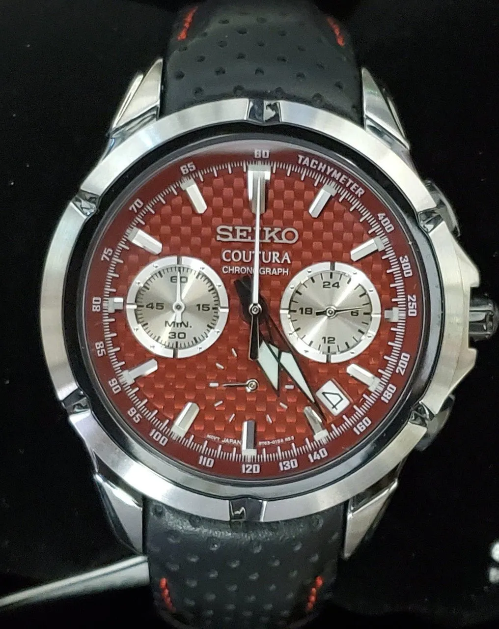 Men's Seiko Watch Coutura Chronograph SSB435