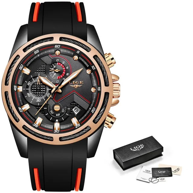 Men's Waterproof Military Type Sport Watches