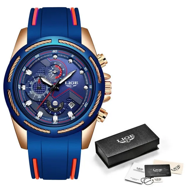 Men's Waterproof Military Type Sport Watches