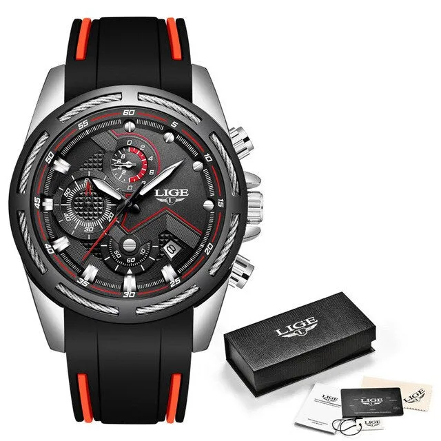 Men's Waterproof Military Type Sport Watches