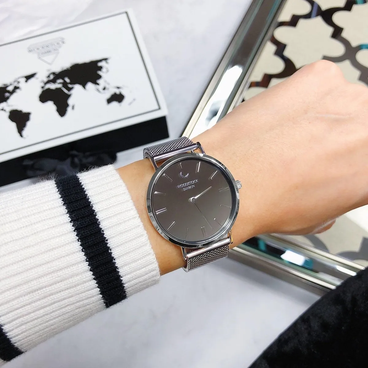 Mirror Waterproof Watch