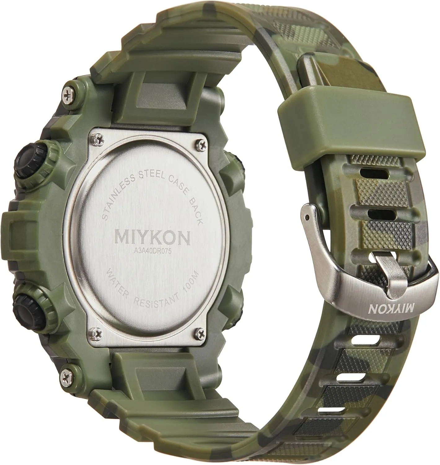 Miykon Military Watches for Men | Tactical Sports Digital Watch Men | Lightweight Shockproof Resin, Super Illuminator, Stopwatch and Timer, Alarm, Dual Time, 24hr Military Time, 100M Water Resistant