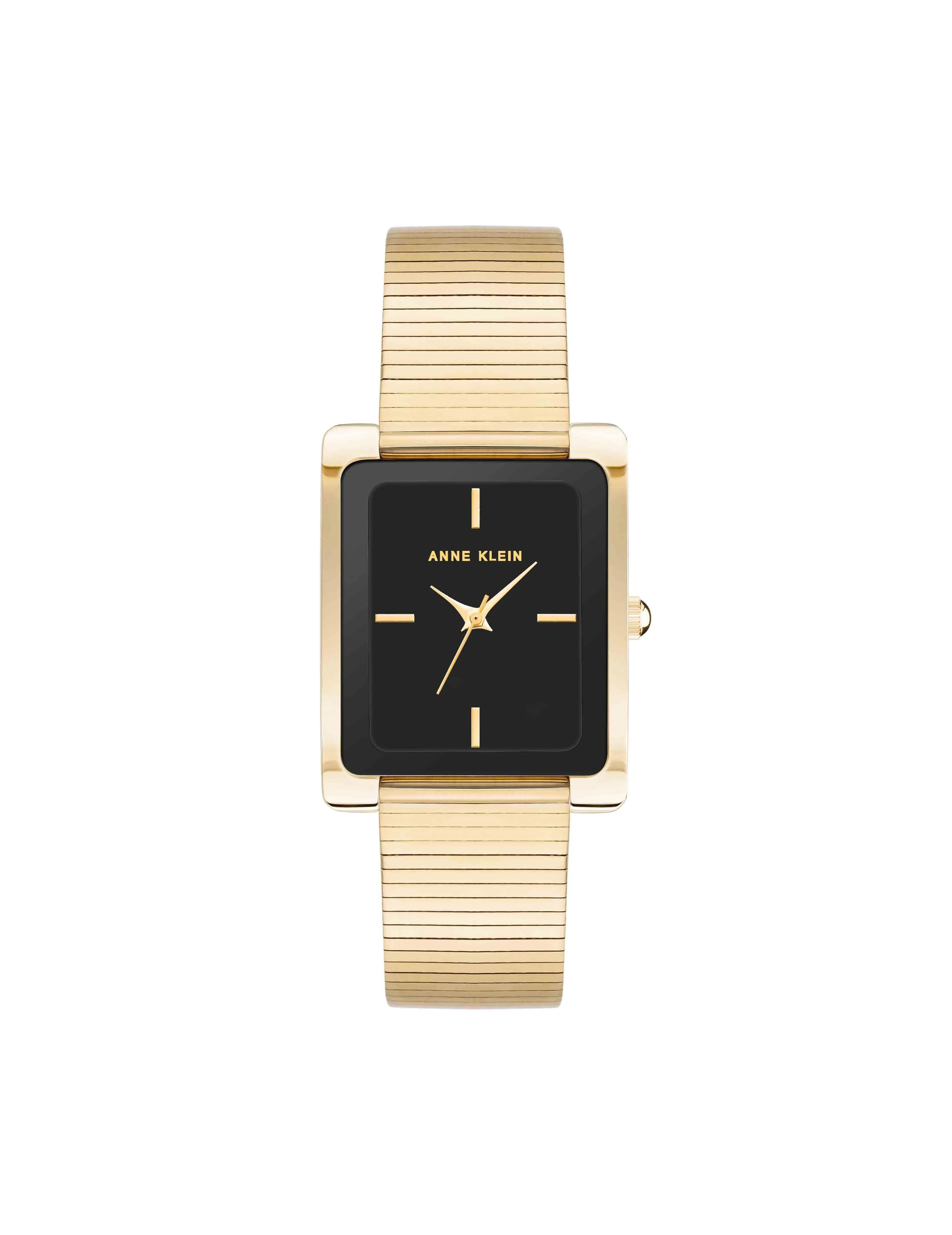 Modern Rectangular Stainless Steel Bracelet Watch