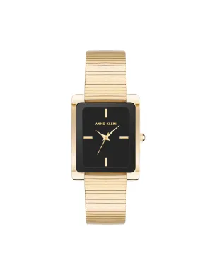 Modern Rectangular Stainless Steel Bracelet Watch