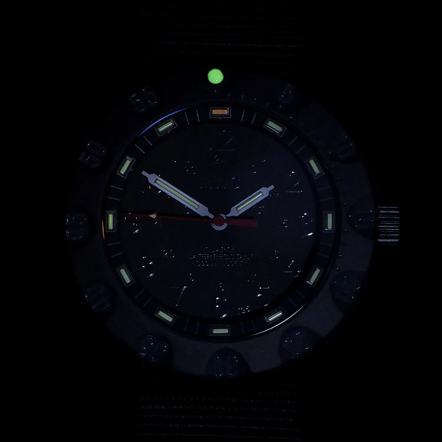 MWC P656 2023 Model PVD Titanium Tactical Series Watch with GTLS Tritium and Ten Year Battery Life (Non Date Version)