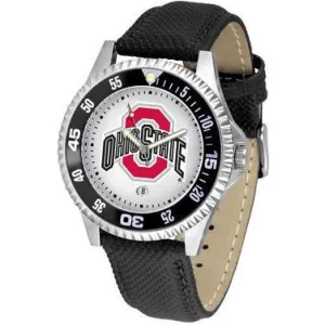 Ohio State Buckeyes Competitor - Poly/Leather Band Watch
