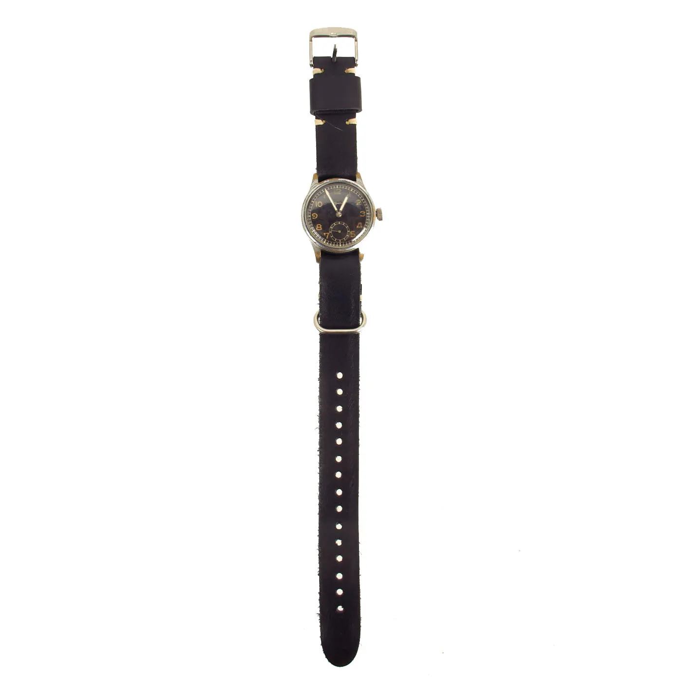 Original German WWII Luftwaffe D Wrist Watch by Alpina Serial D 232823 - Fully Functional