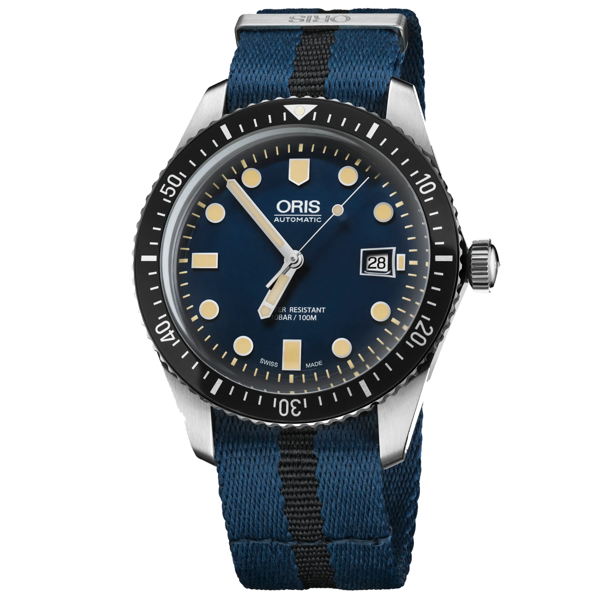 ORIS TEXTILE STRAP BLUE DIVER SIXTYFIVE