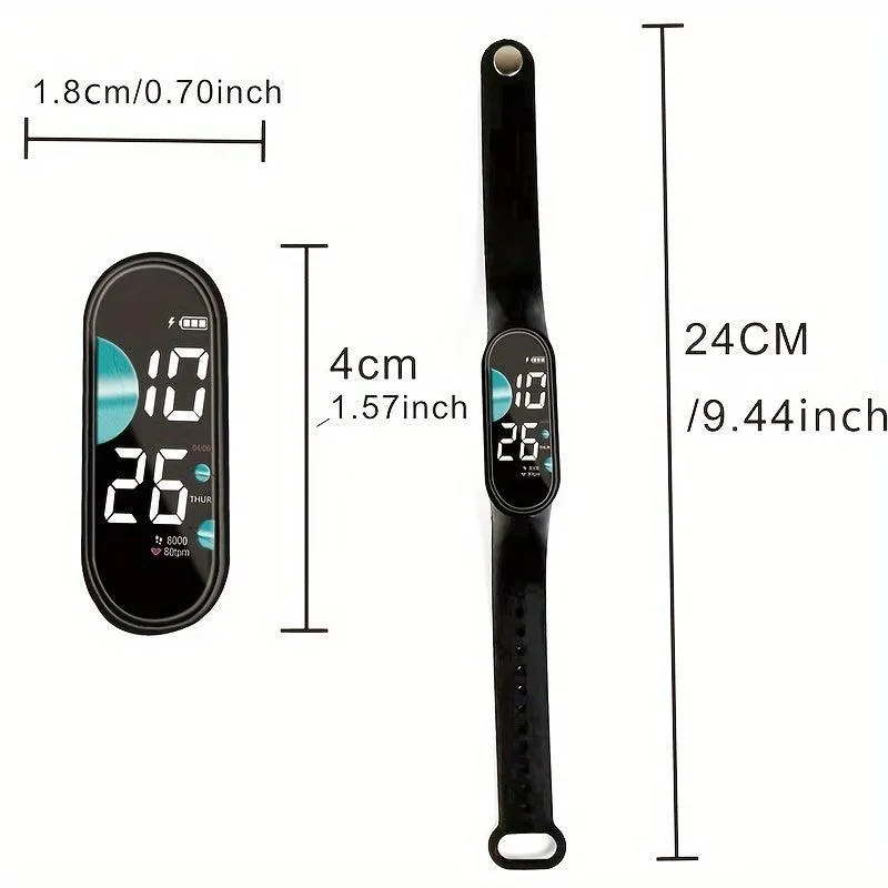 Outdoor LED Touch Screen Sports Watch - Perfect Gift
