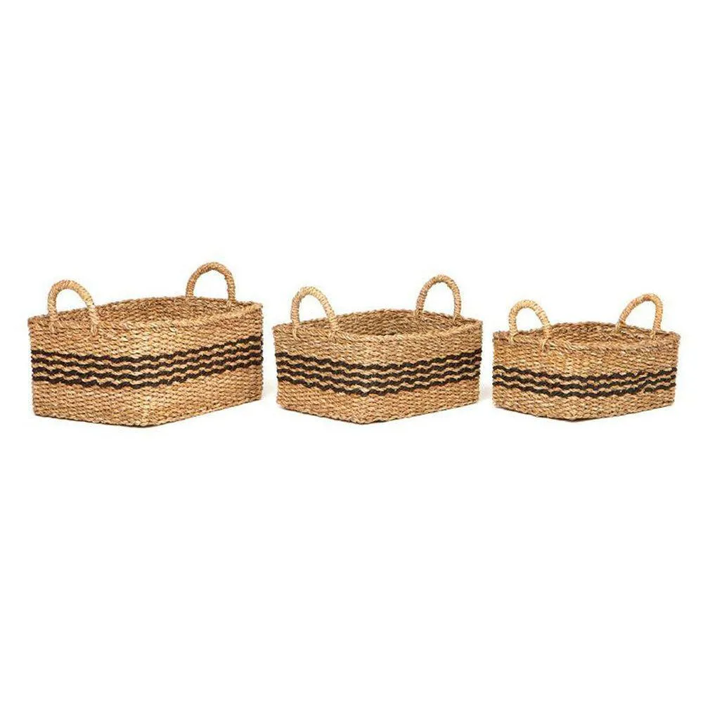 Palash Medium Rectangular Seagrass Storage Basket