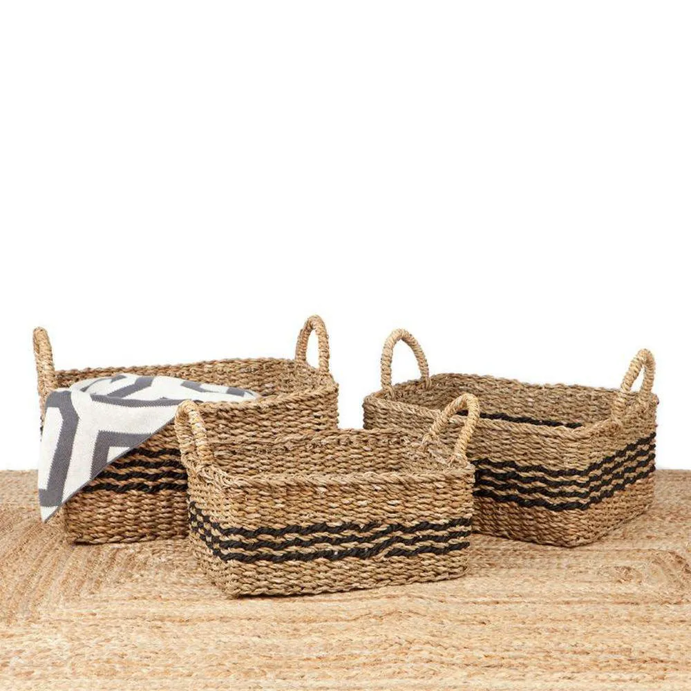 Palash Medium Rectangular Seagrass Storage Basket