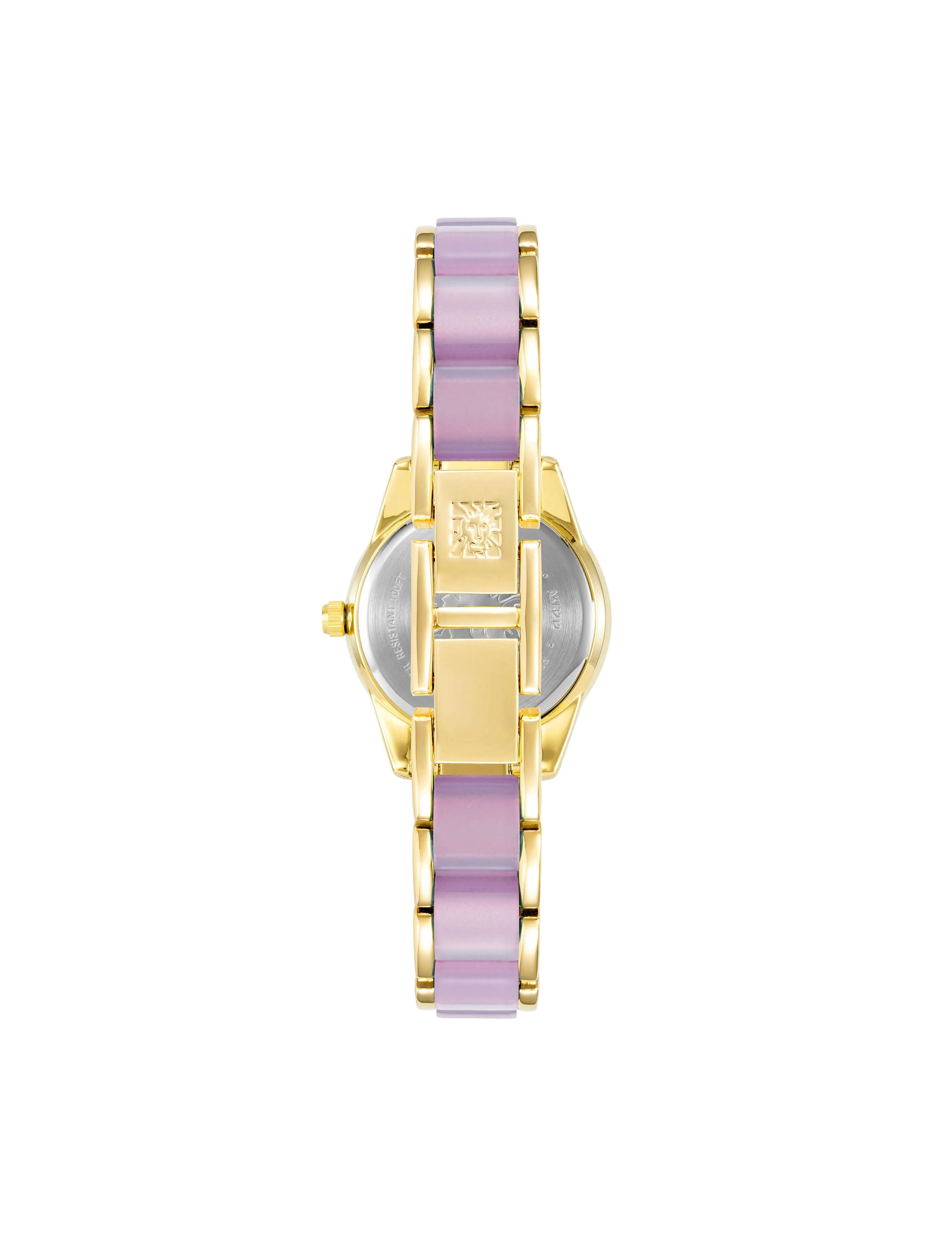 Pearlescent Acetate Link Bracelet Watch