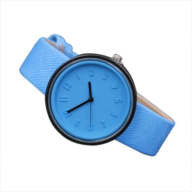Quartz Candy Color Simple Fashion Watches For Women