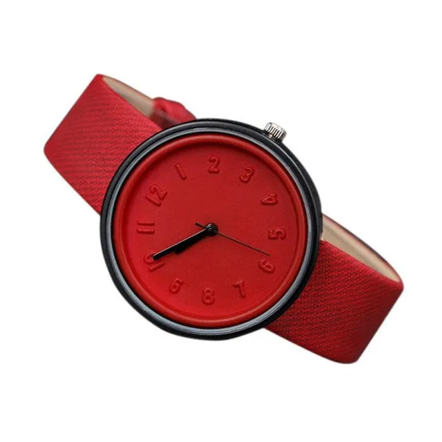 Quartz Candy Color Simple Fashion Watches For Women