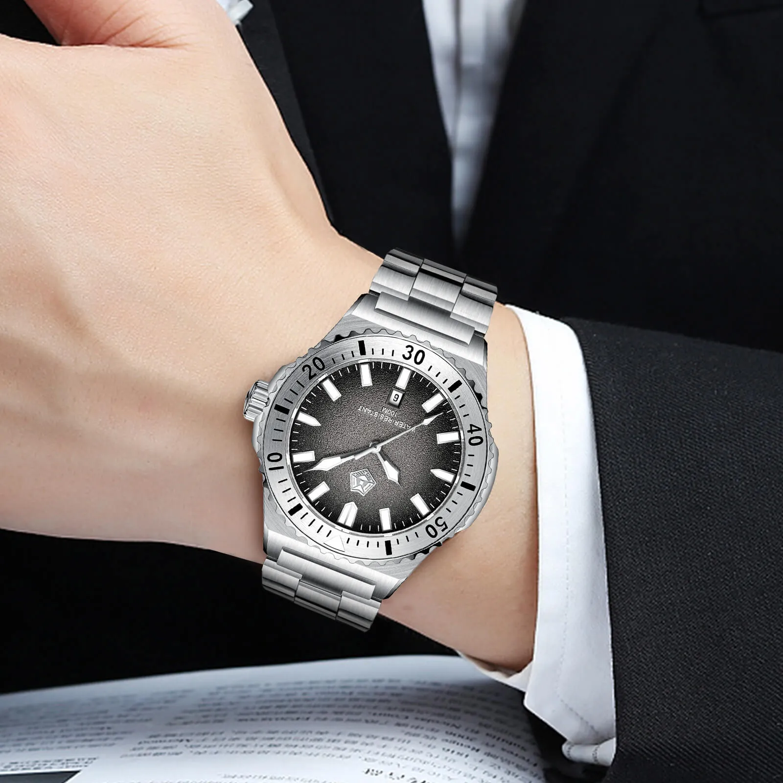 Quartz Watch | Solid Steel | 8395M
