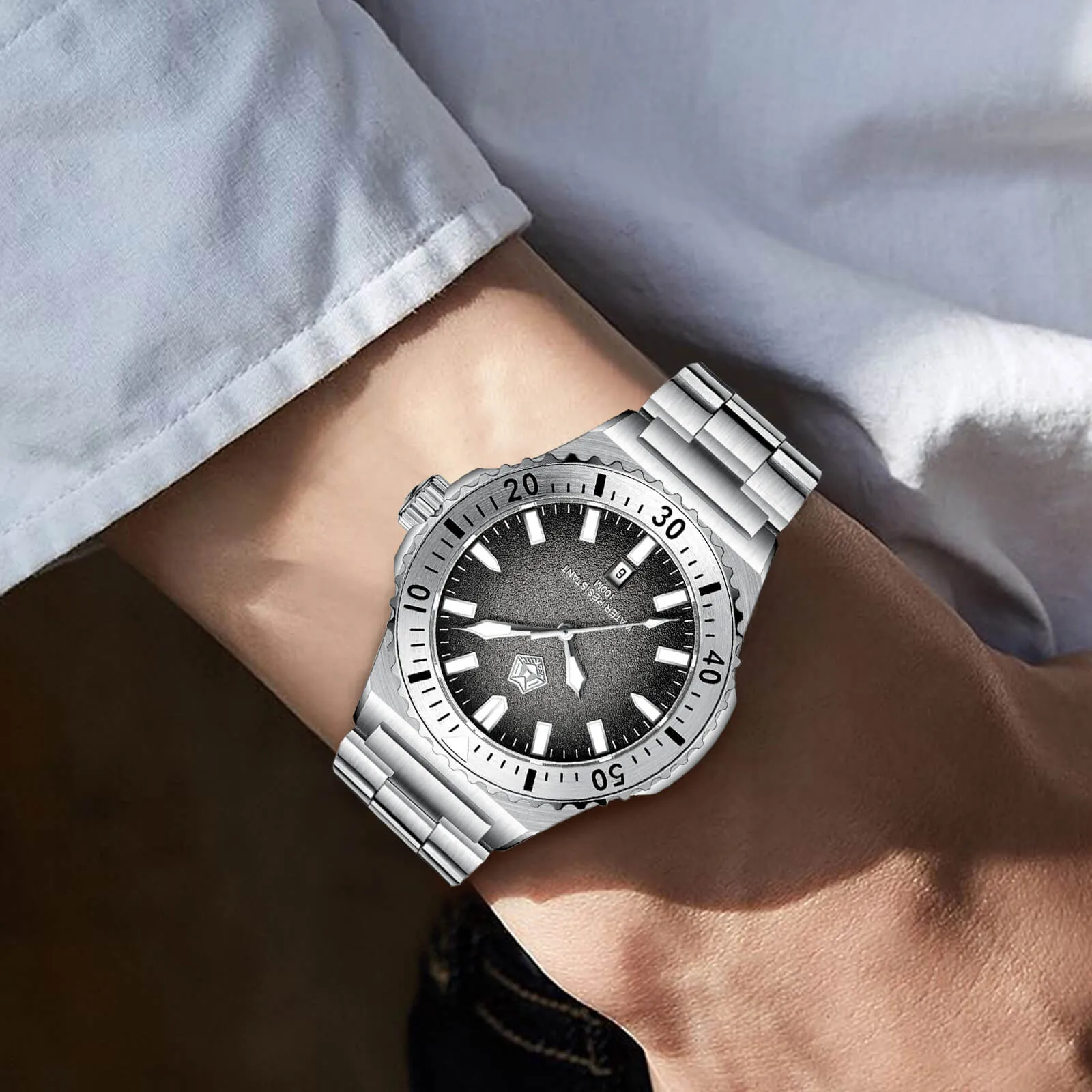 Quartz Watch | Solid Steel | 8395M