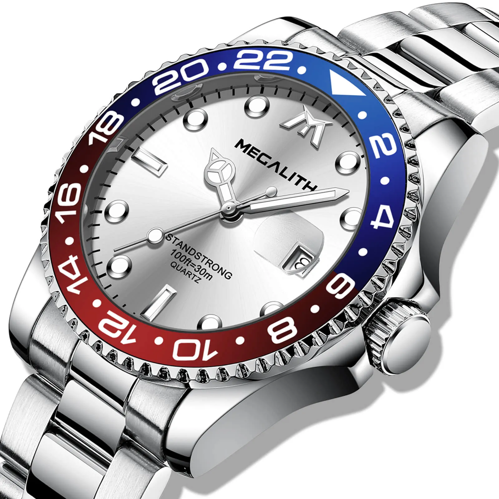 Quartz Watch | Stainless Steel Band | 8602-1M