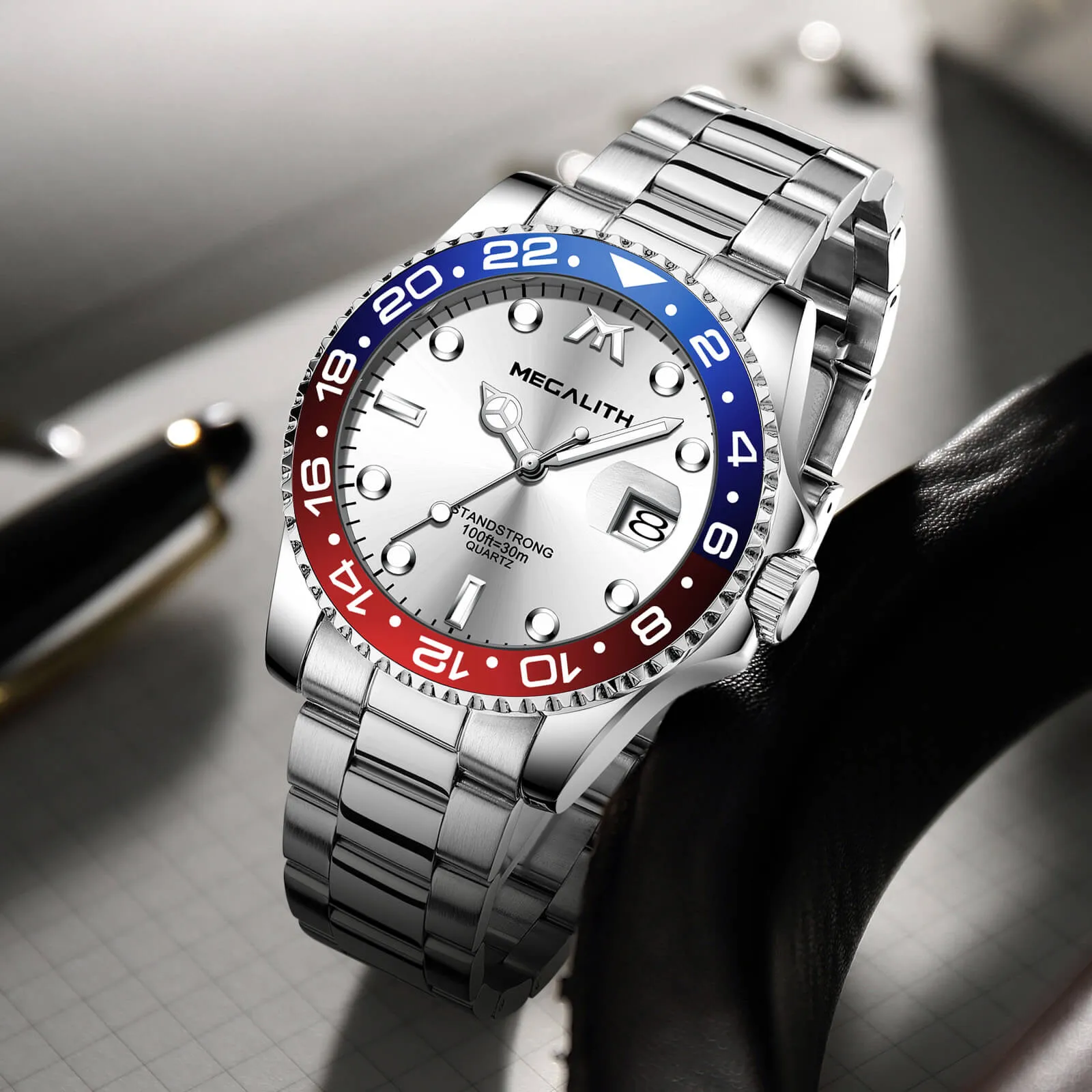 Quartz Watch | Stainless Steel Band | 8602-1M