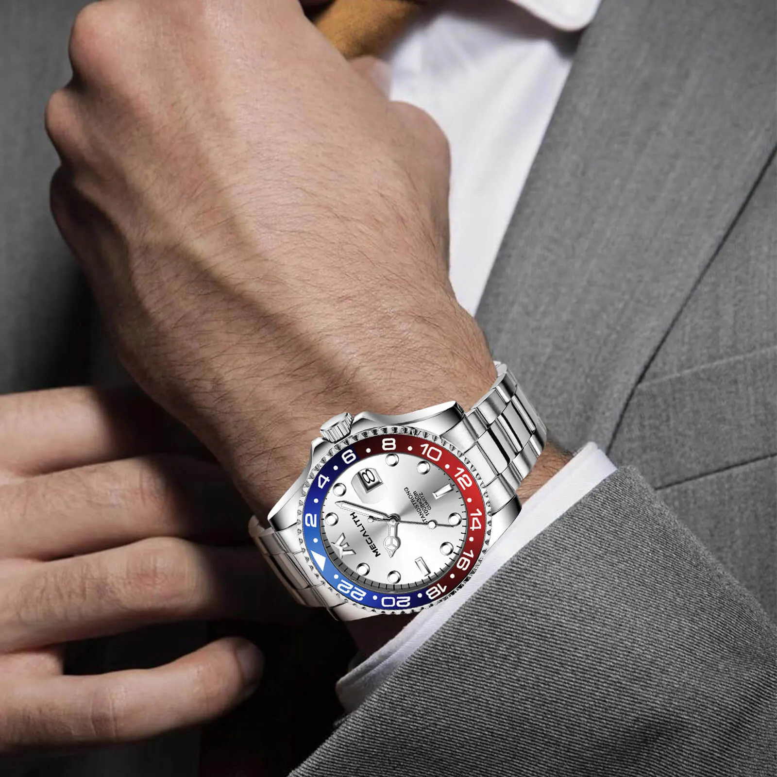 Quartz Watch | Stainless Steel Band | 8602-1M