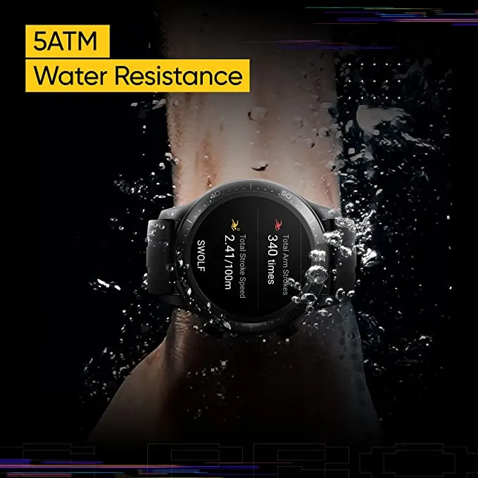 Realme Smart Watch S Pro with 3.53 cm (1.39") AMOLED Touchscreen