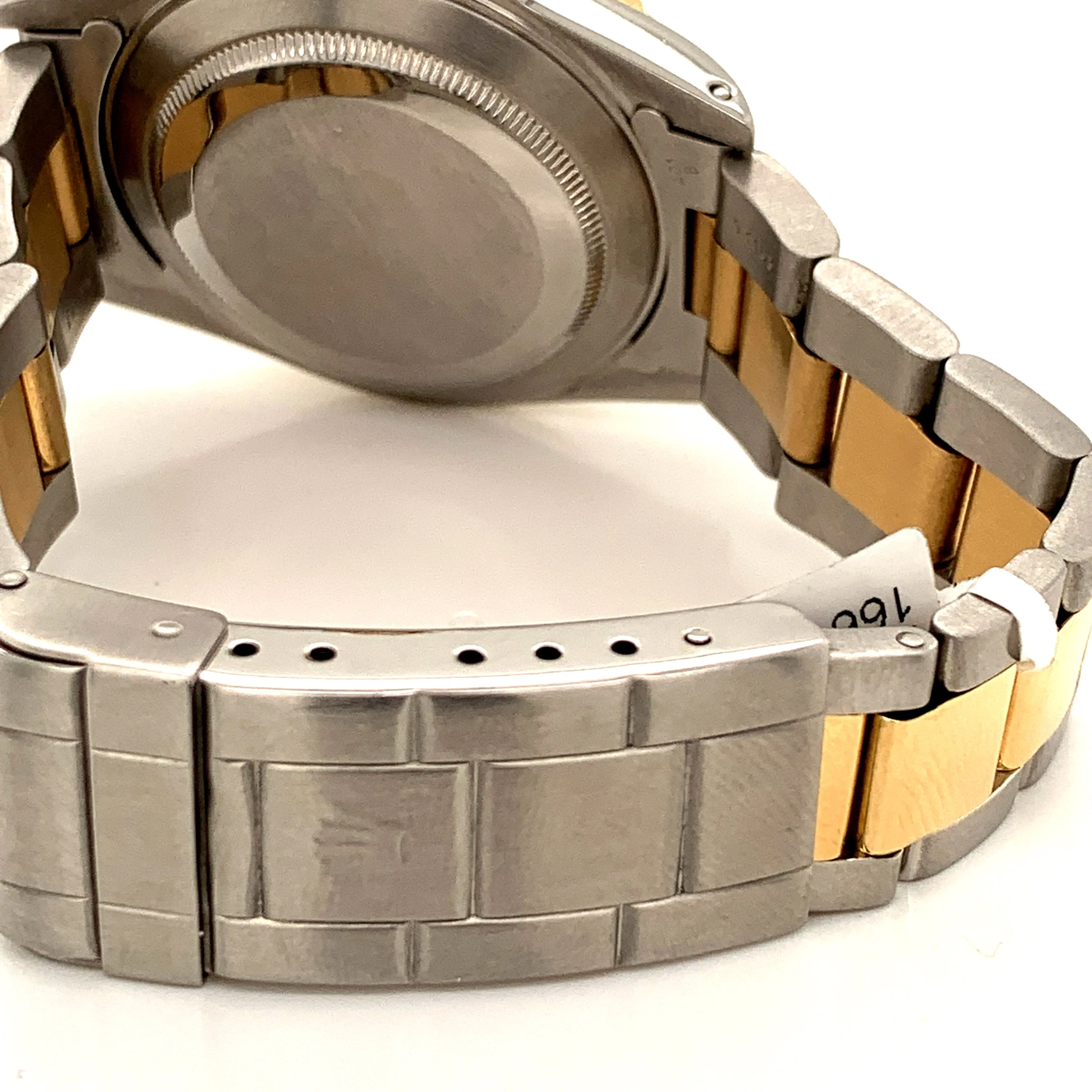 Rolex 16613 18k Stainless Steel Submariner 40mm custom Serti Dial with Custom Diamond Bezel