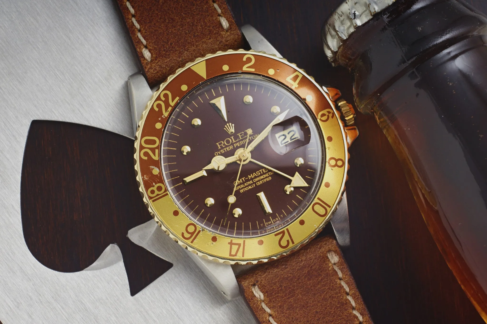 Rolex Two-Tone "Root Beer" GMT Master - 1978