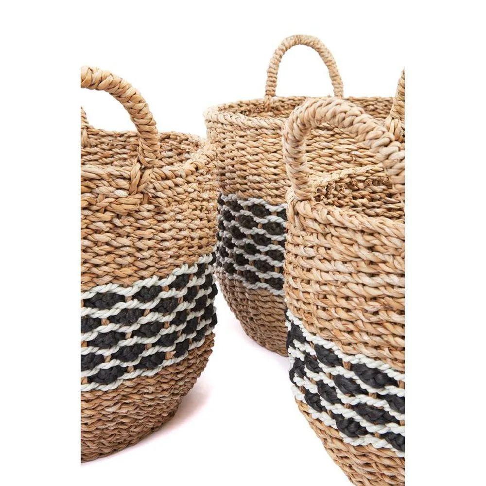 Sadar Medium Round Seagrass Storage Basket