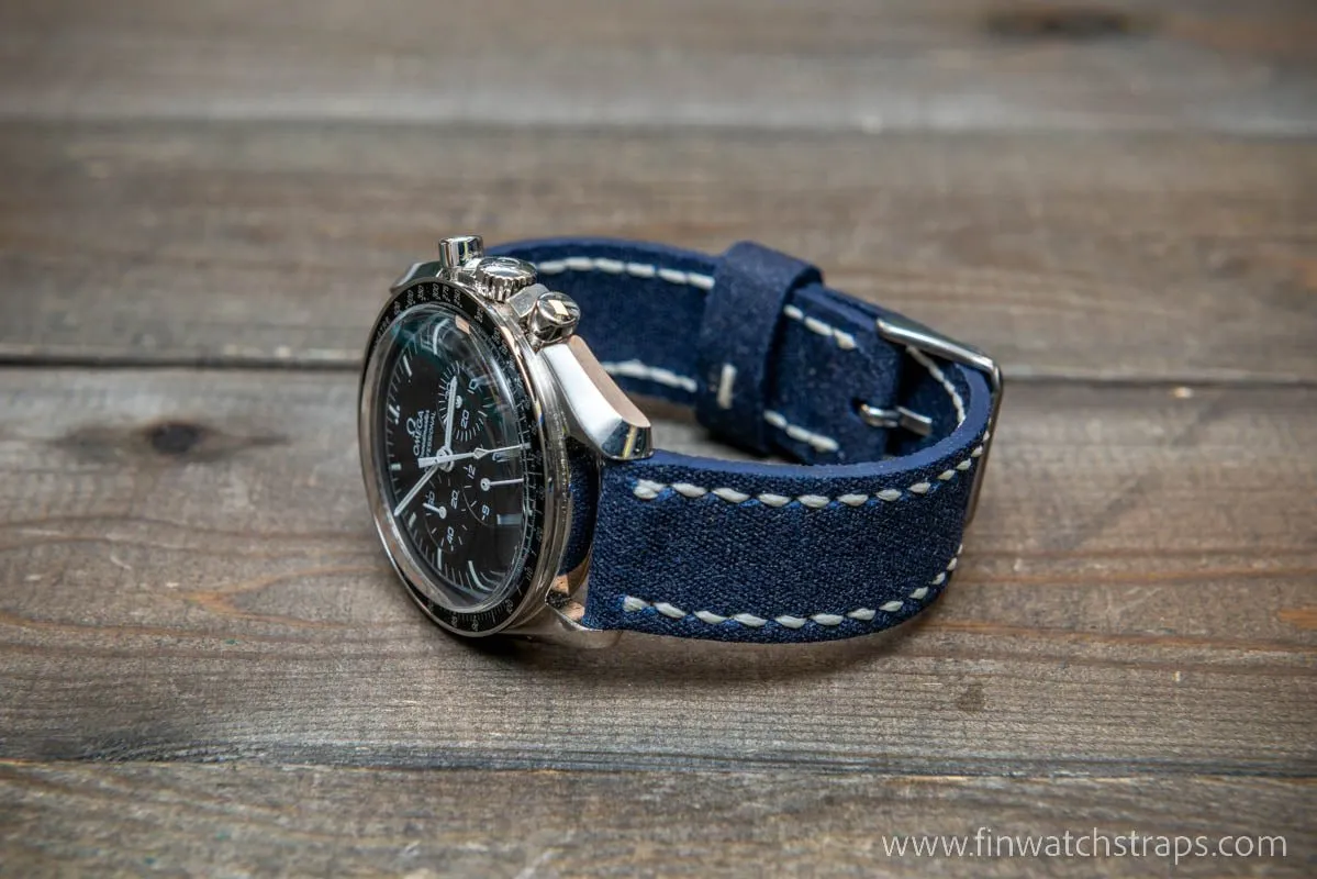 Sailcloth Marine Canvas handmade watch straps by FinWatchStraps®