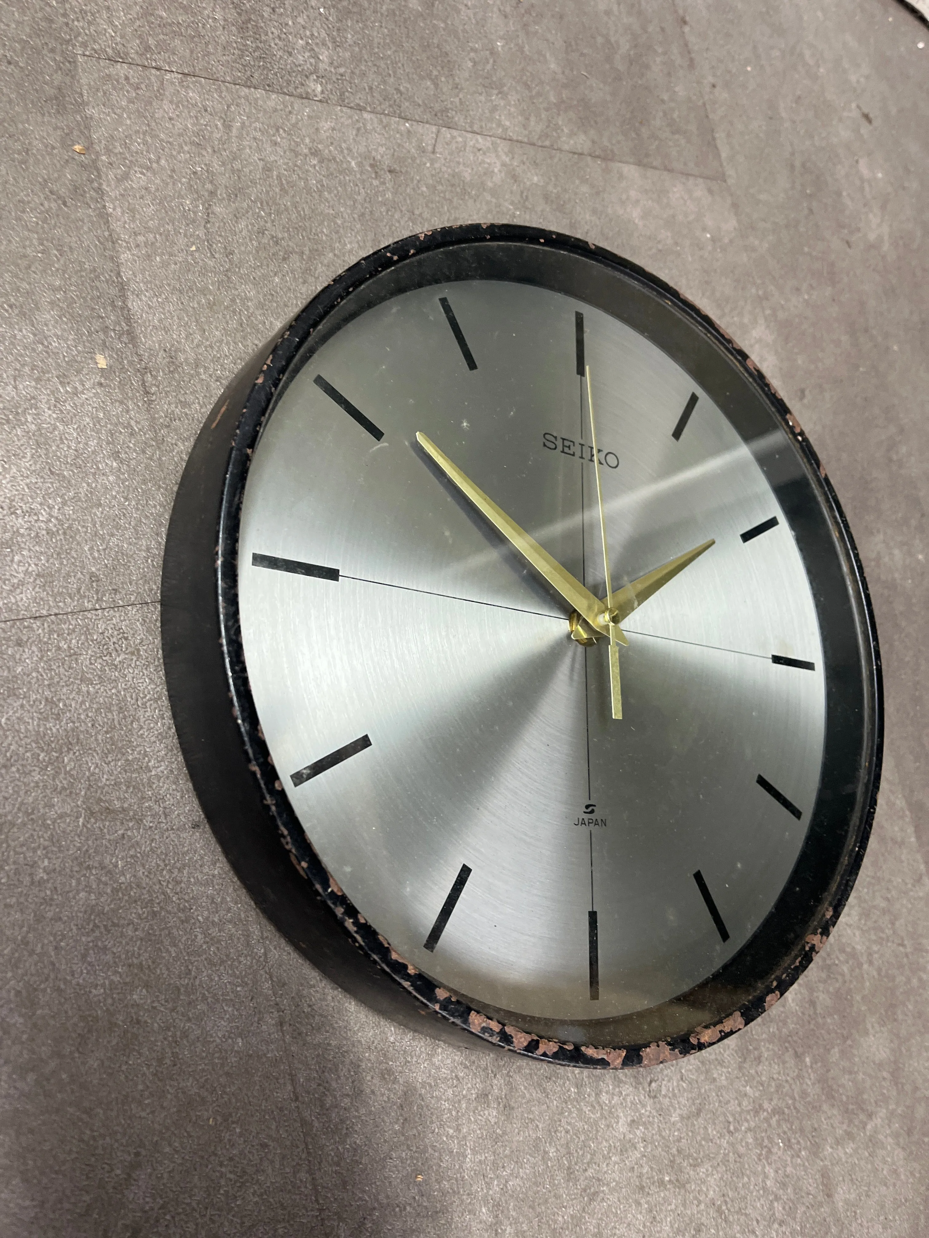 Salvaged Seiko Original Ships Cabin Clock