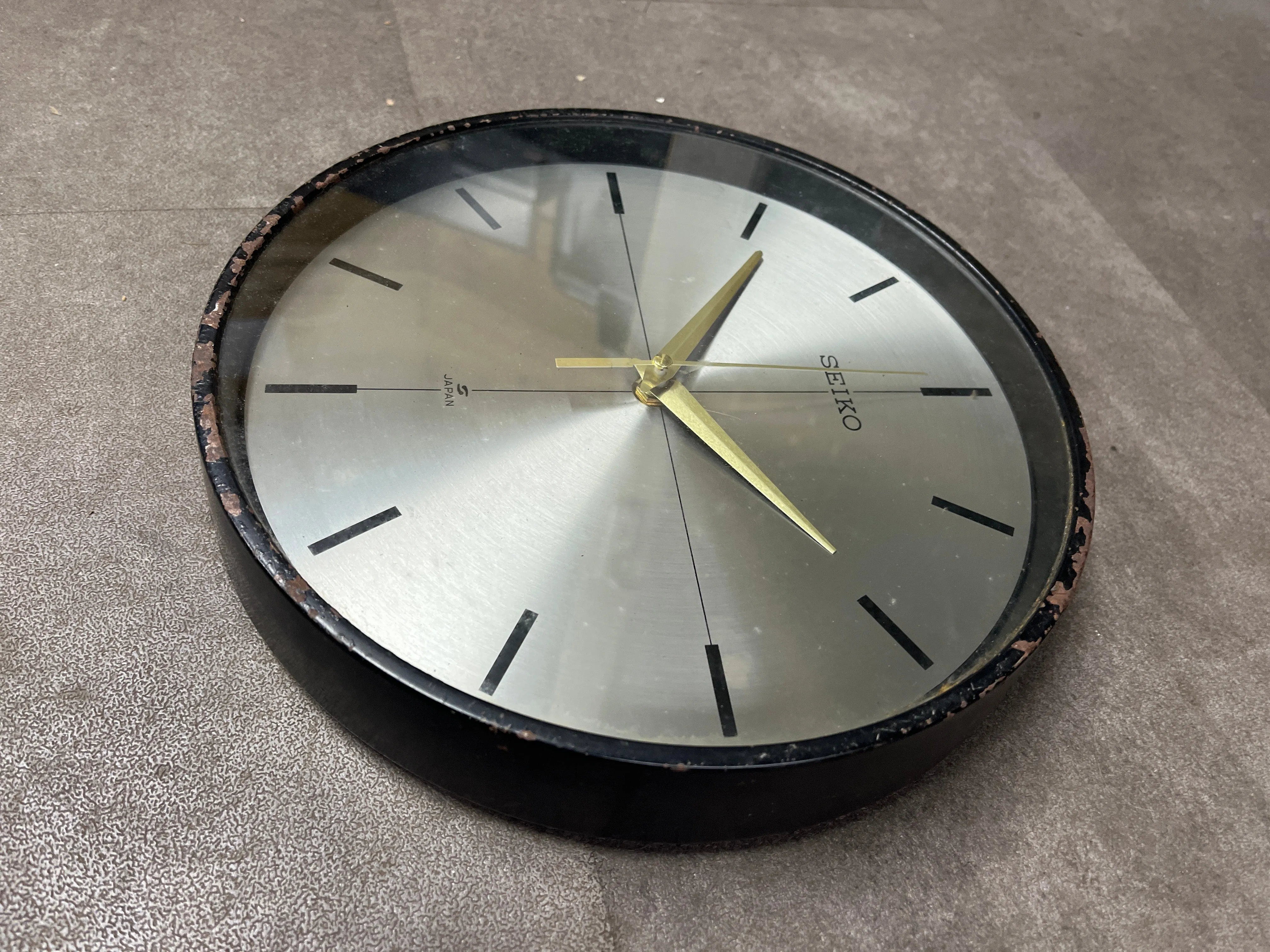Salvaged Seiko Original Ships Cabin Clock