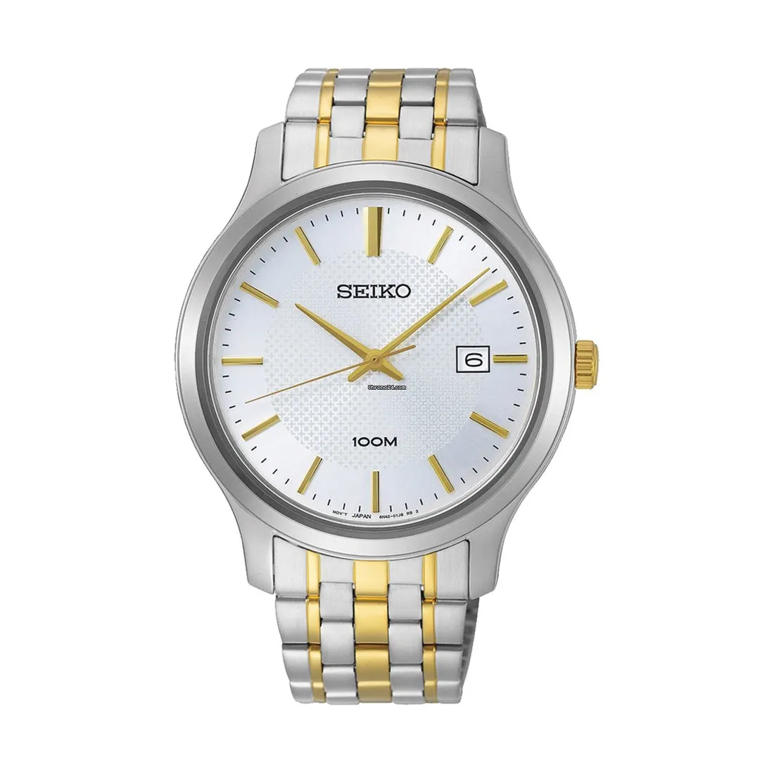 Seiko Mens Two Tone Watch SUR295P1