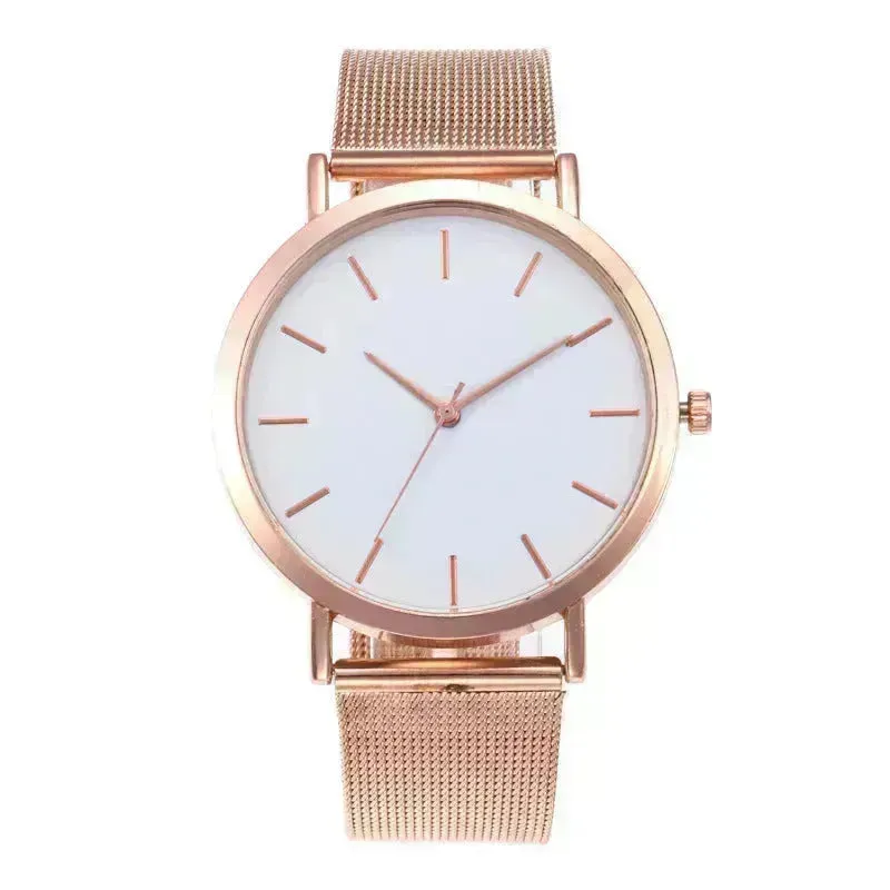 Simple ladies quartz watch