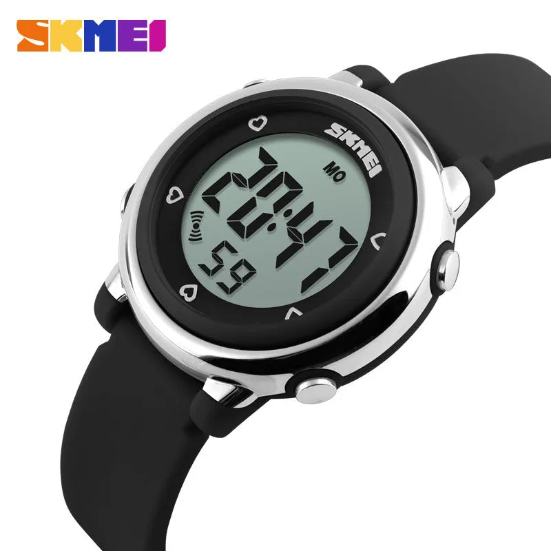 SKMEI Children LED Digital Watch Relogio Feminino Sports Watches Kids Cartoon Jelly Relojes Mujer Waterproof Wristwatches