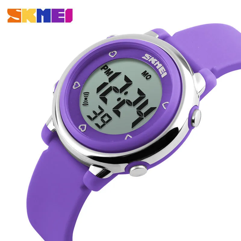 SKMEI Children LED Digital Watch Relogio Feminino Sports Watches Kids Cartoon Jelly Relojes Mujer Waterproof Wristwatches