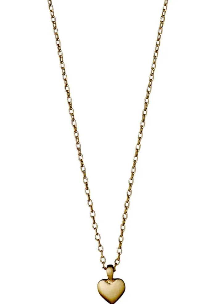Sophia Recycled Tiny Heart Pendant Necklace