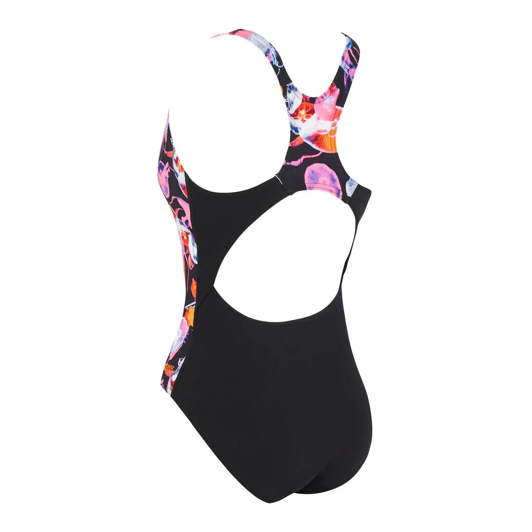 Swimming Costume Zoggs Actionback Women - Sea Flower